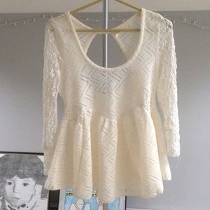 Free People babydoll top